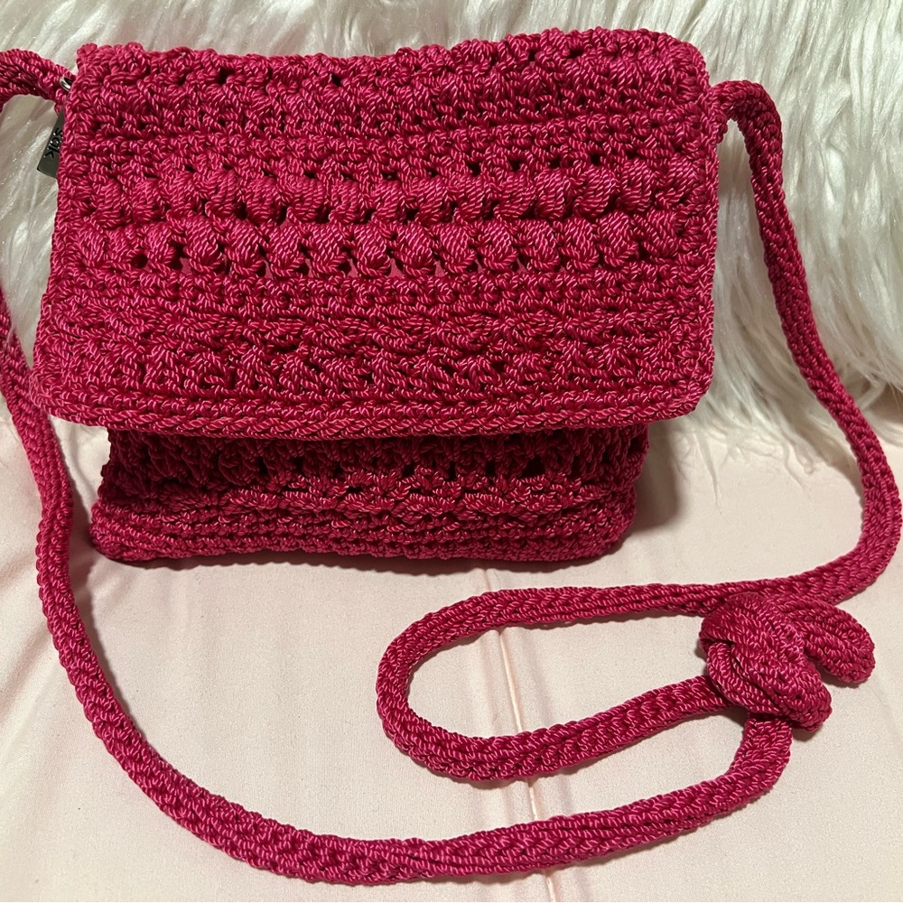 The Sak Pink Crochet Bag - Picture 1 of 4